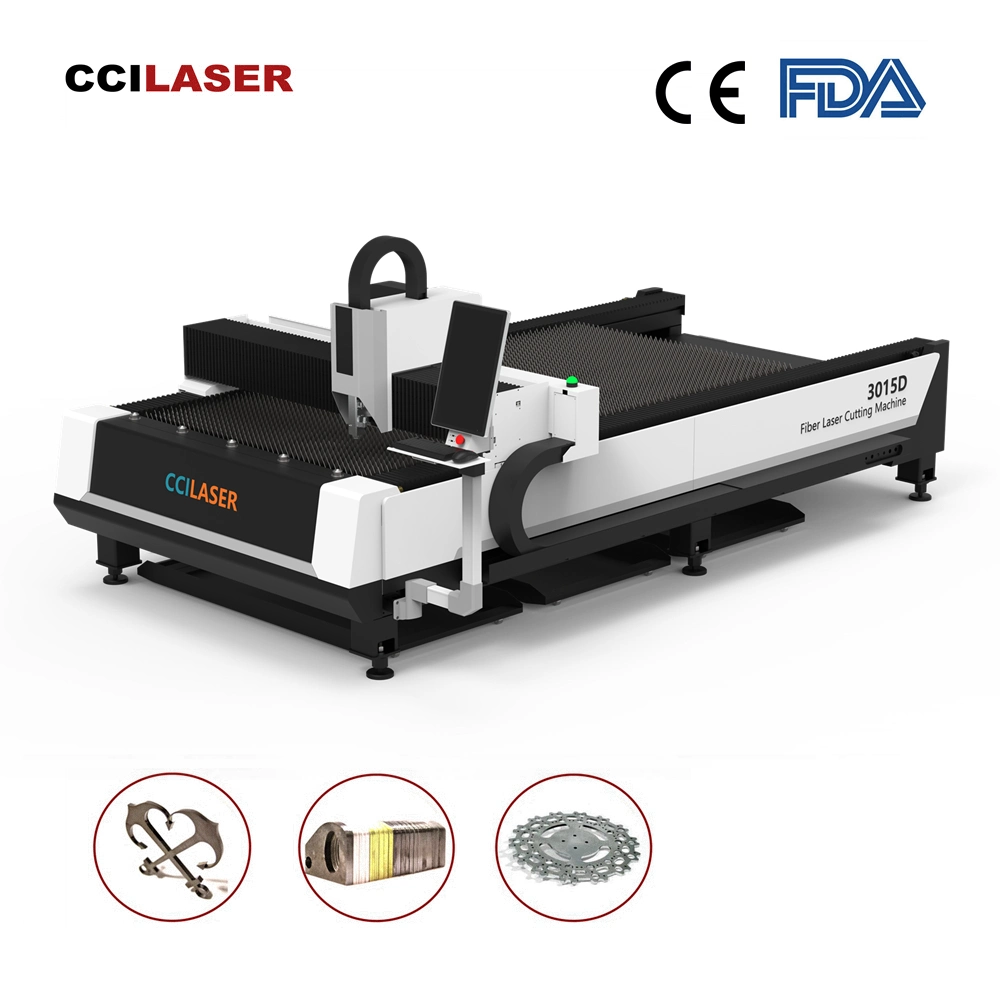 1000W 2000W 3000W 4000W Fiber Laser Cutting Machine for Sheet Metal Cutting