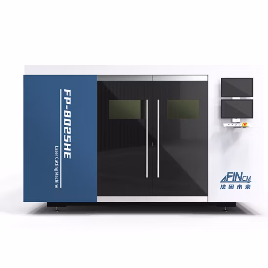 Máquina de corte a laser de fibra para aço inoxidável 1500W 2000W 3000W 6000W Corte a laser com equipamento a laser Ipg/Max/Rycus