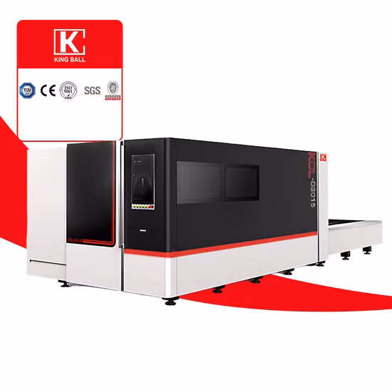 Cortador de fibra de aço CNC para alumínio e máquina de corte a laser